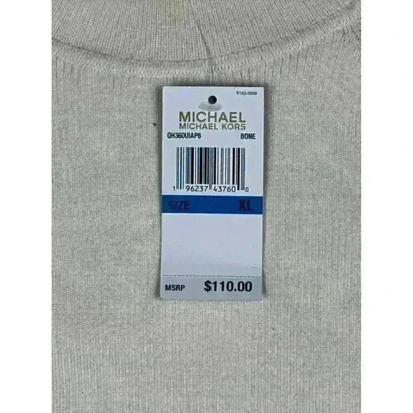 NEW! MICHAEL Michael Kors Women's Button Cuff Sweater XL NWT $110 - Picture 4 of 4